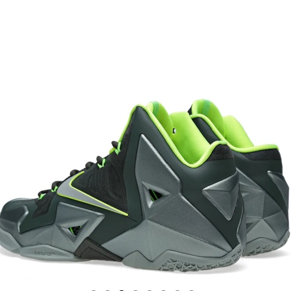 Nike Lebron X1 Mica gre green men’s 13 dunk man - Picture 15 of 15